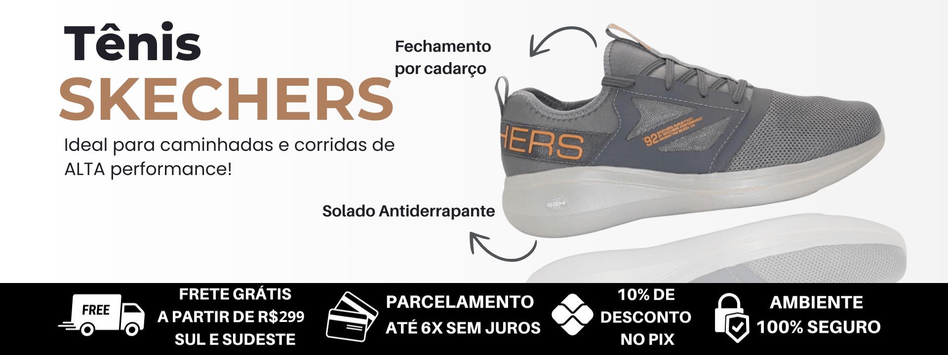 Tênis Skechers 