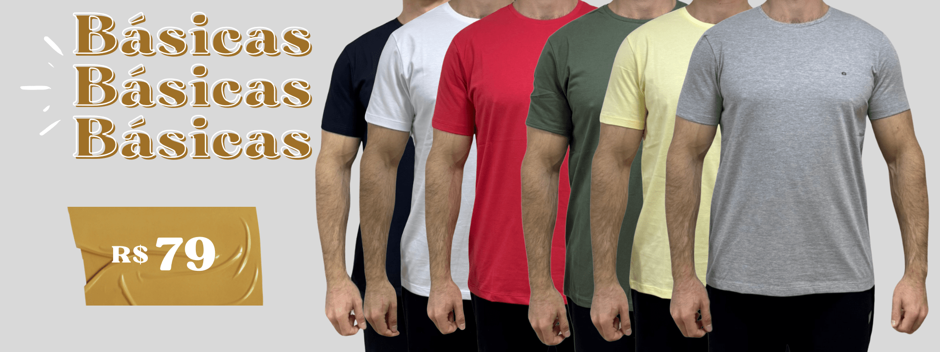 Camisetas Básicas 