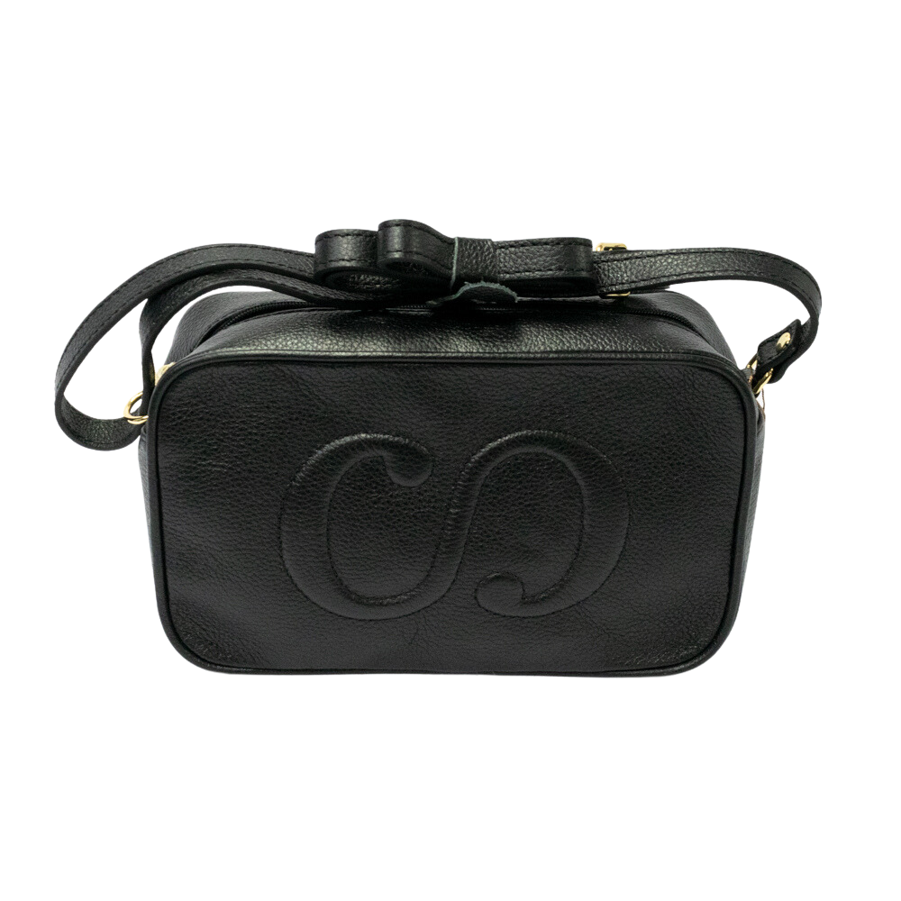Bolsa Classe 3100 Camera Bag em Couro Natural Preto