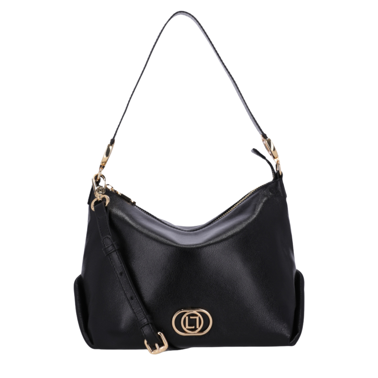 Bolsa Luz da Lua 2000765 Couro Natural Atacama Preto