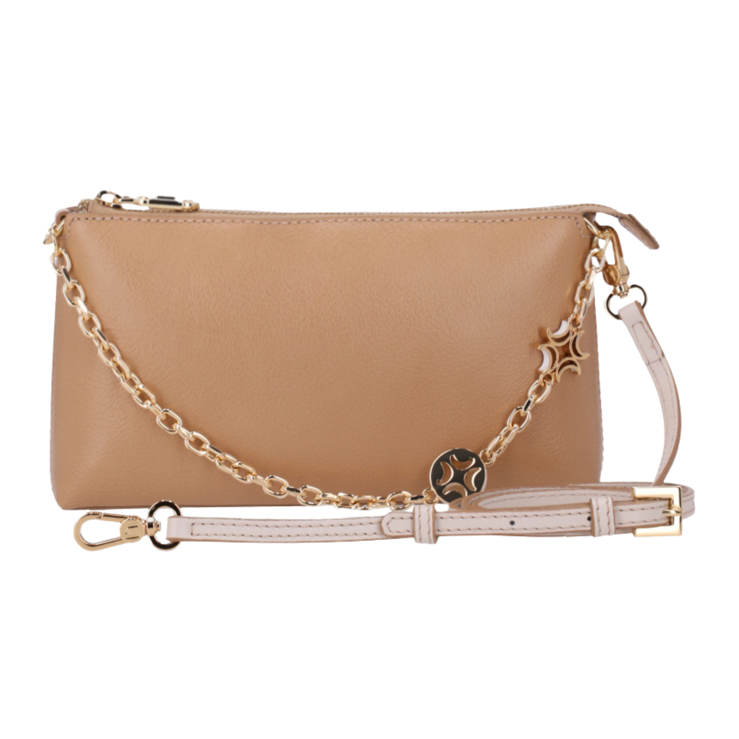 Bolsa Luz da Lua 2000788 Couro Natural Atacama