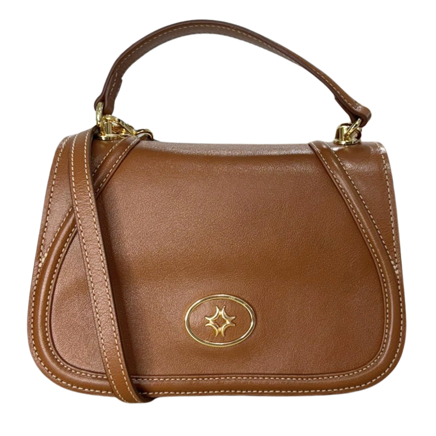 Bolsa Luz da Lua 2000802 Couro Natural Atacama