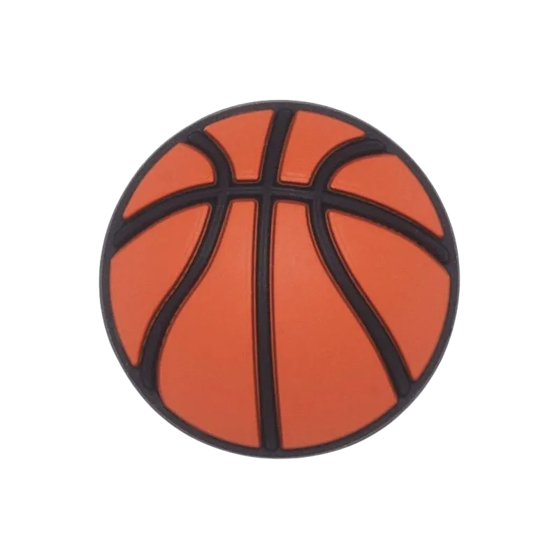 Broche Crocs 10008791 Jibbitz Bola Basketball Laranja