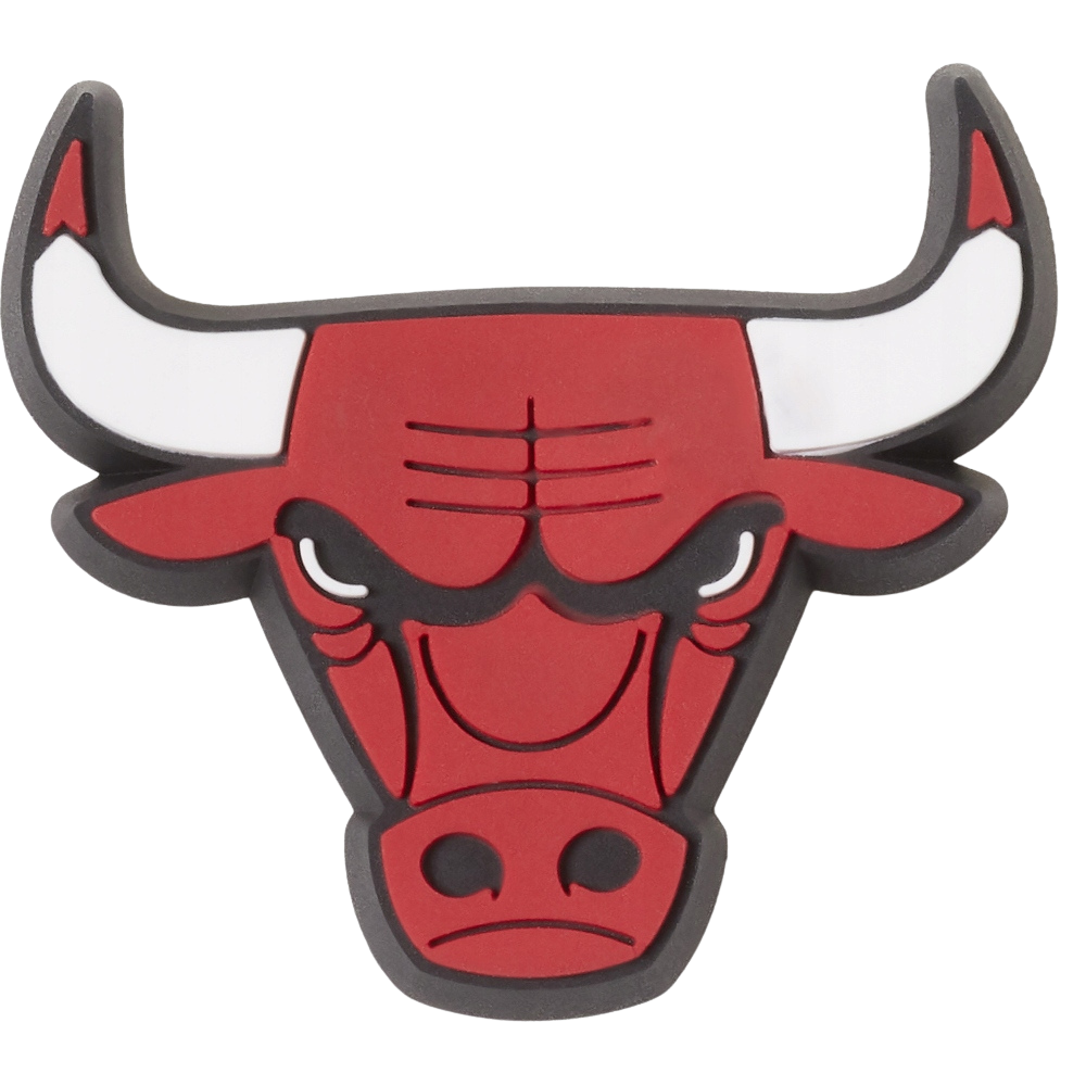 Broche Crocs 10011523 Jibbitz NBA Chicago Bulls Vermelho