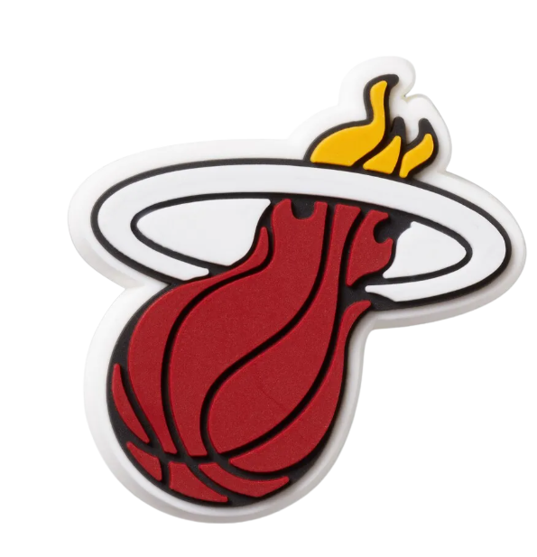 Broche Crocs 10011527 Jibbitz NBA Miami Heat