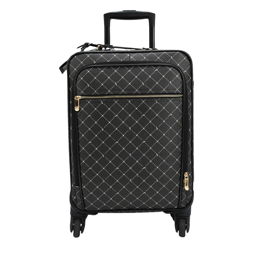 Mala Jorge Bischoff JMLF00008001 Couro Monograma Preto