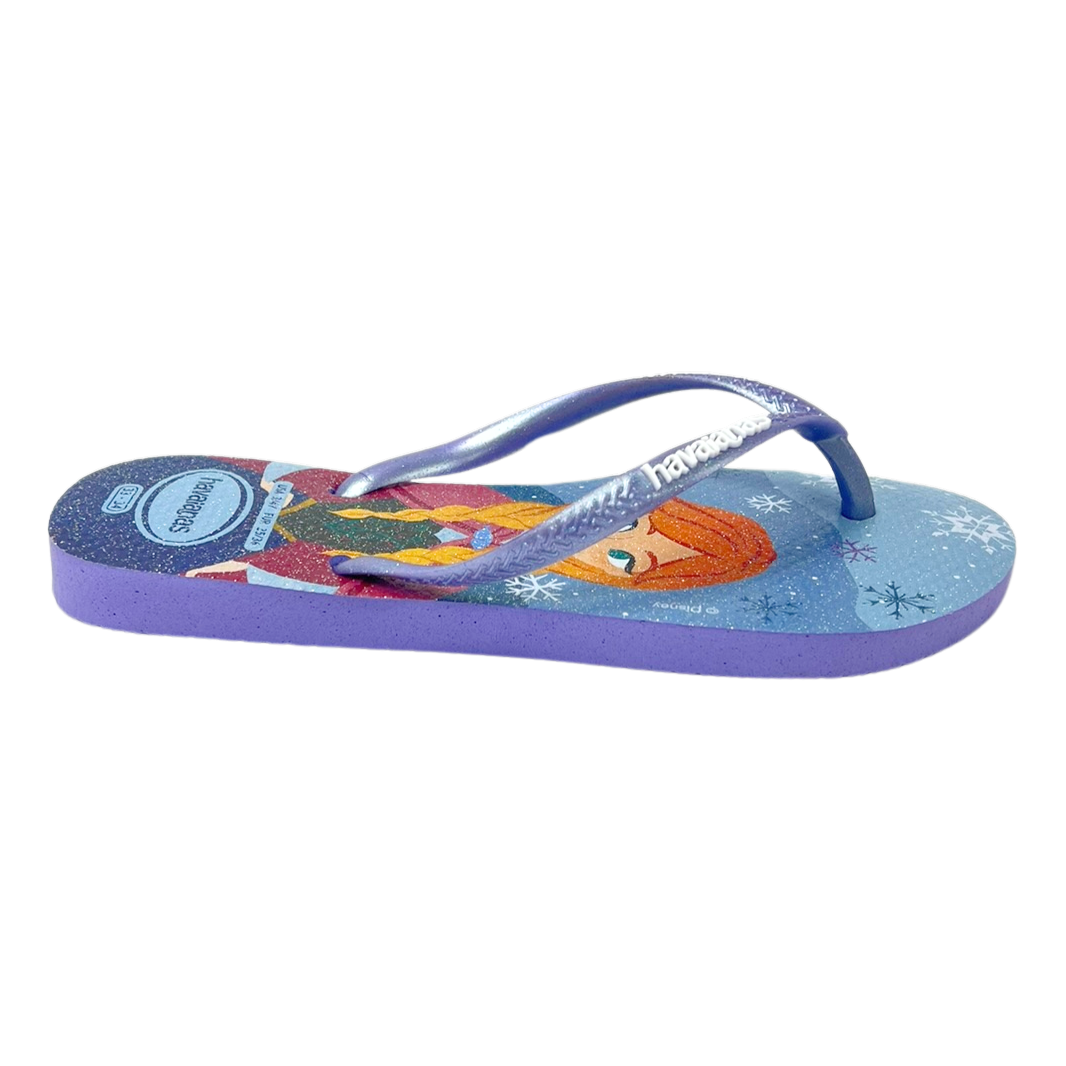 17248 Chinelo Havaianas Slim Princess Brisa Lilás