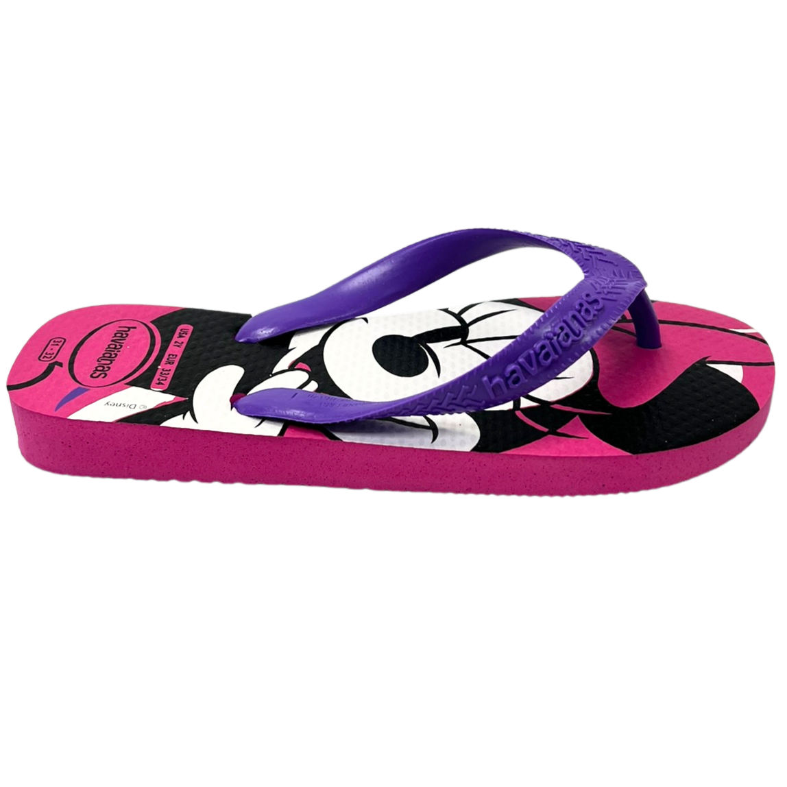 Chinelo Havaianas Disney FC Rosa 