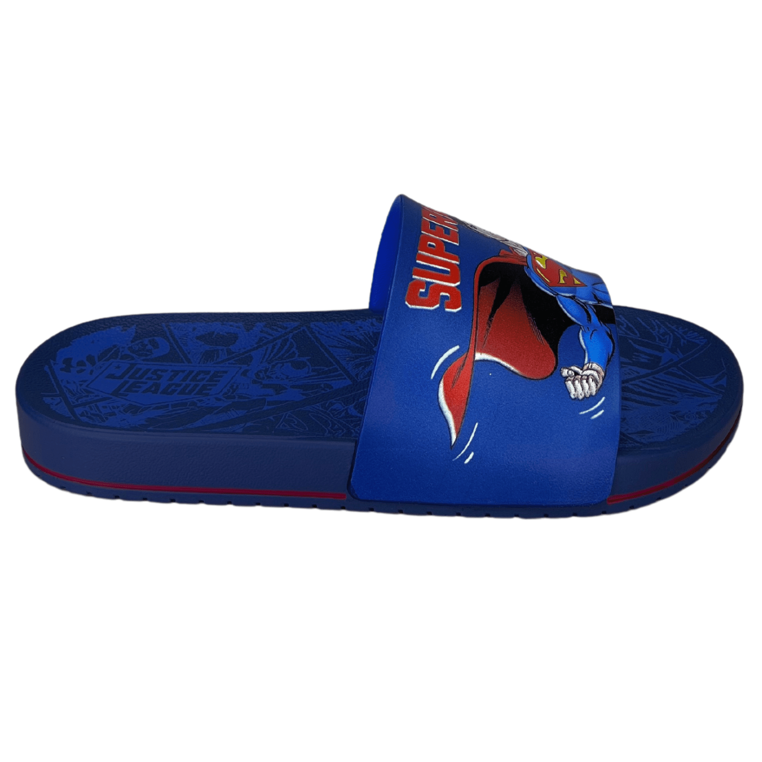 Chinelo Grendene 23133 Liga da Justiça Superman Azul