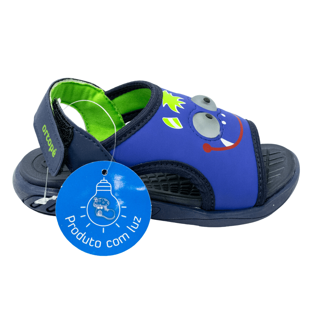 Sandália Ortopé 87007-65 Booh com LED Azul