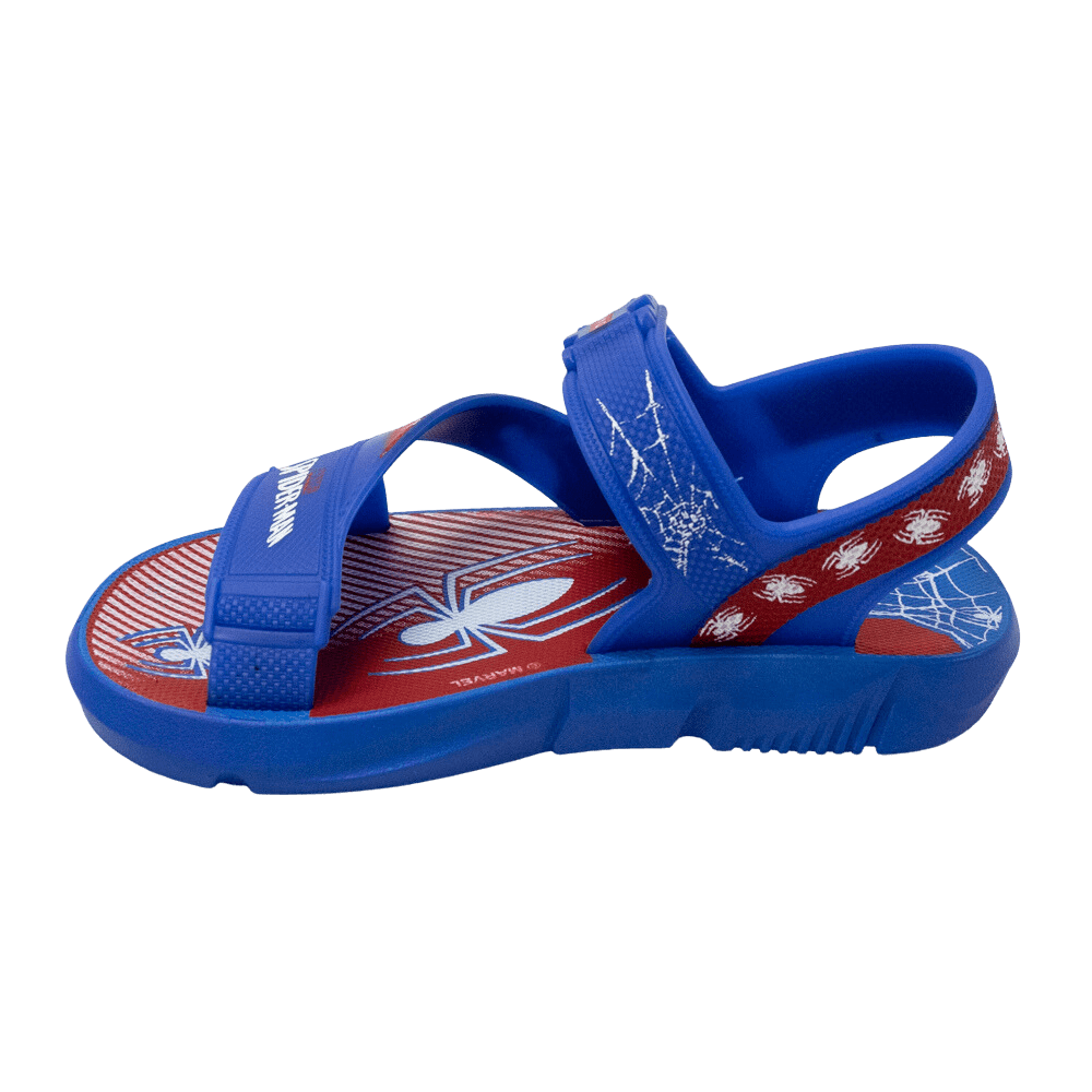 Sandália Spider-Man 22765 com Lança Discos Azul - Islen Calçados