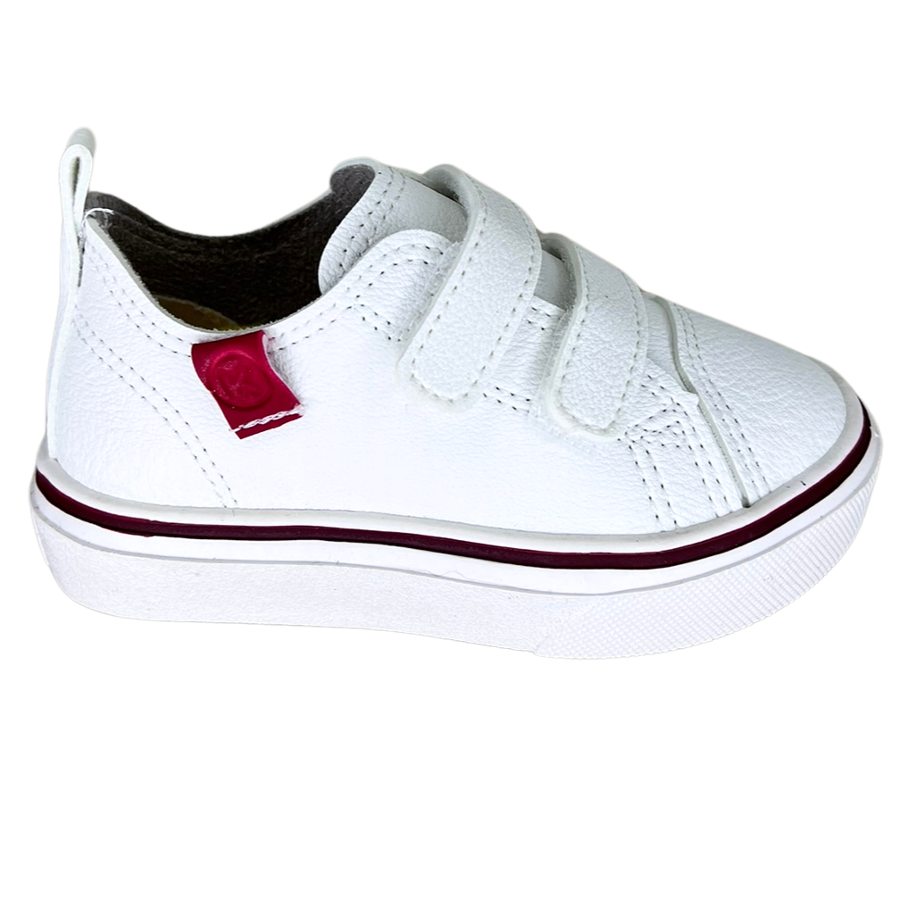 Tênis Klin 259025000-000181 Freestyle Baby Velcro Branco