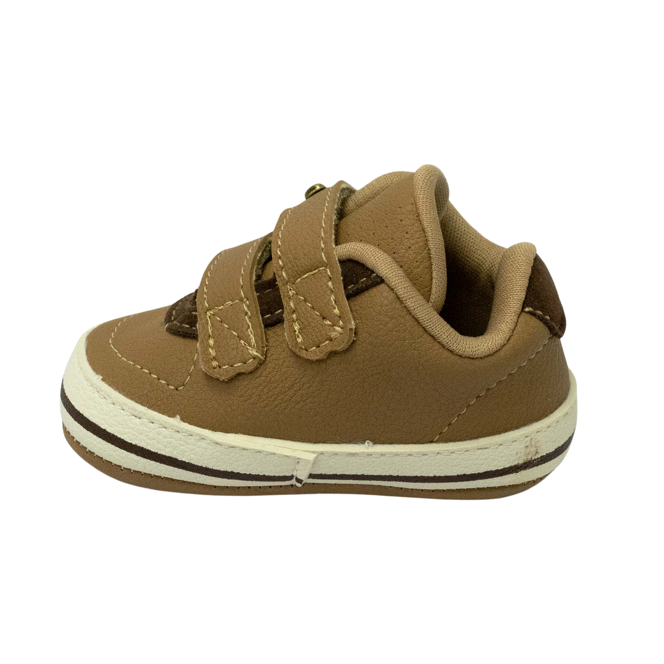 Tênis Klin 268056000 Pipoca Anatômico Taupe Islen Calçados