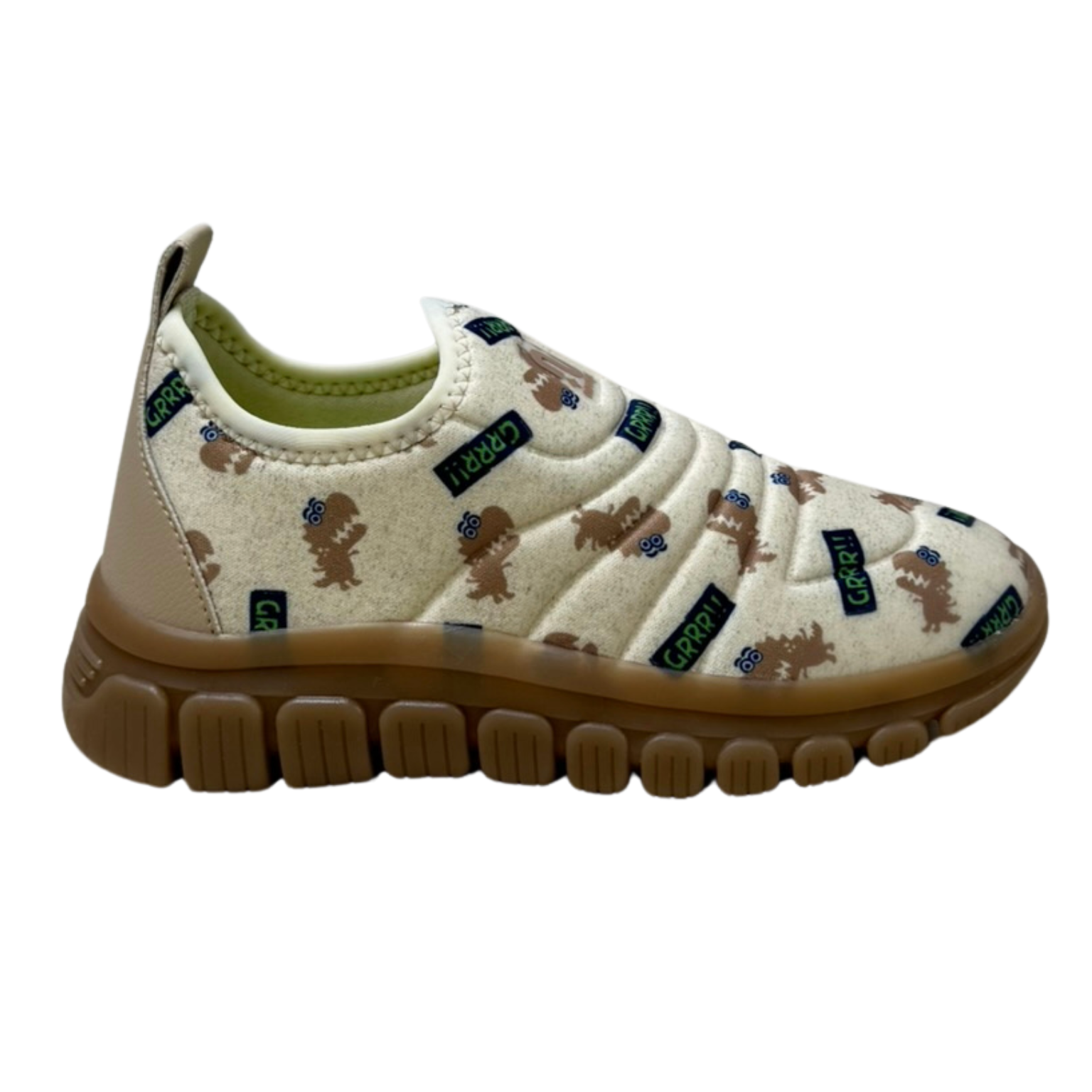 Tênis Novopé 99001204 Tecido Dino Bege