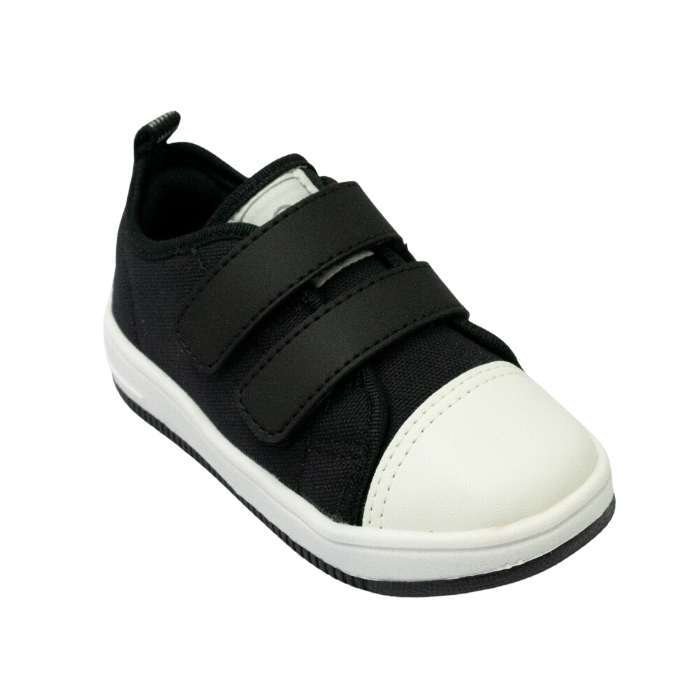 Tenis ortope preto sales com velcro