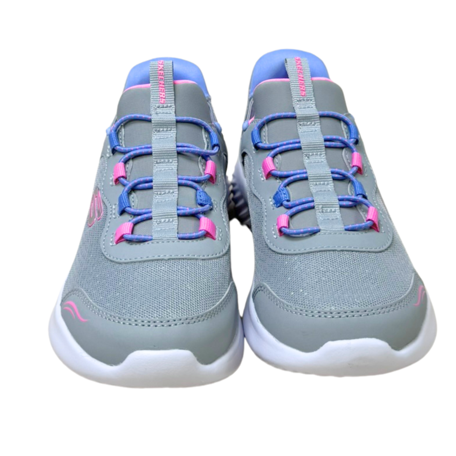 Tênis Skechers 303585L Kids Bounder Simple Cute Cinza - Islen Calçados