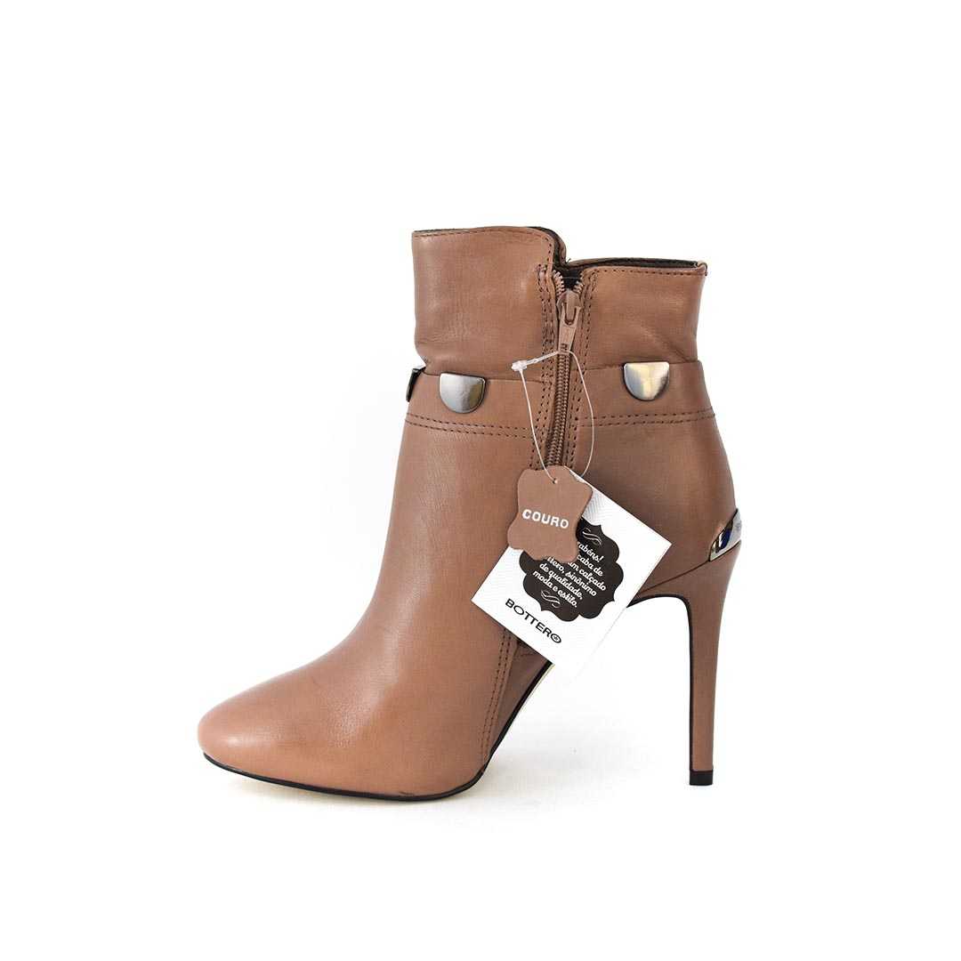 bota bottero de couro