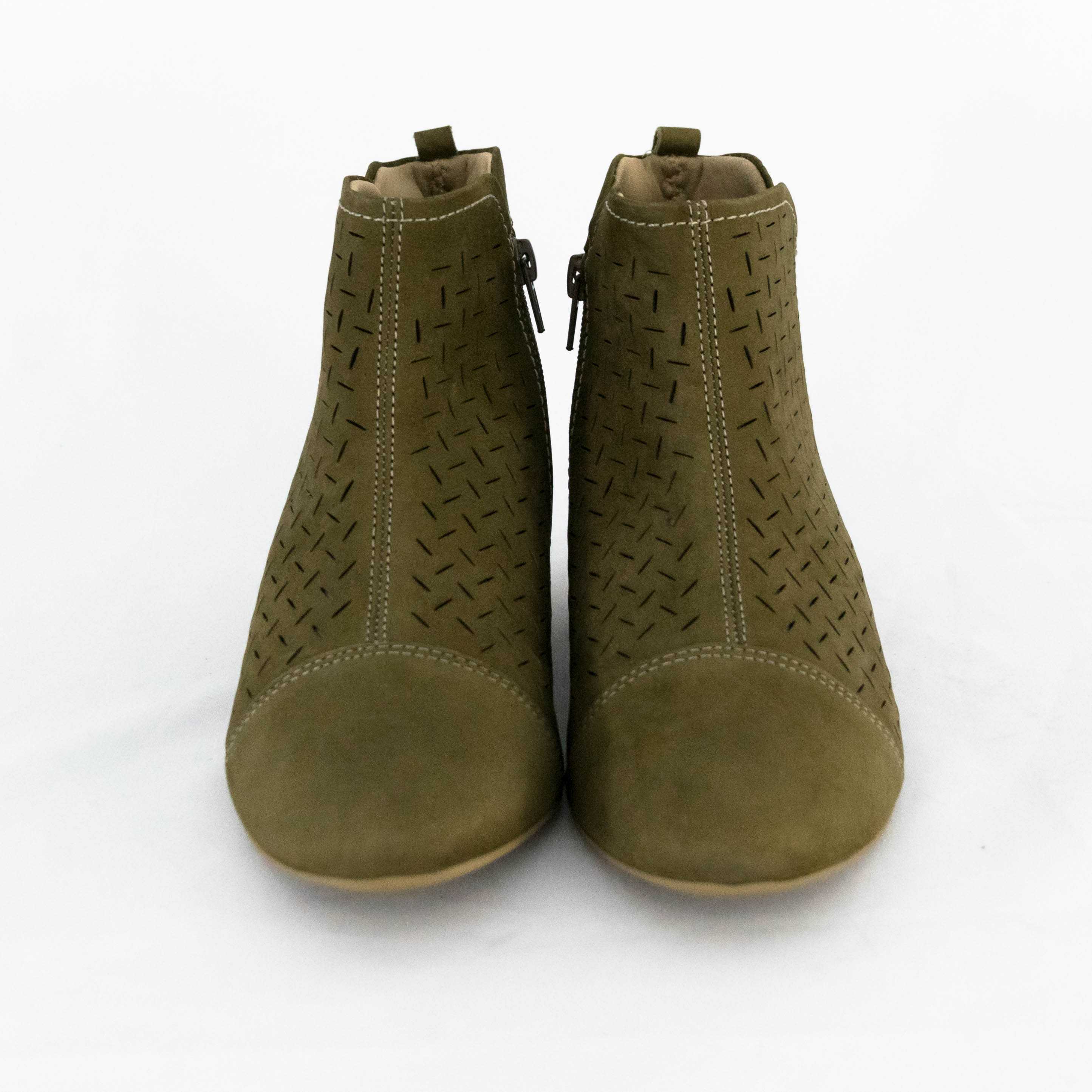 bota cano curto verde