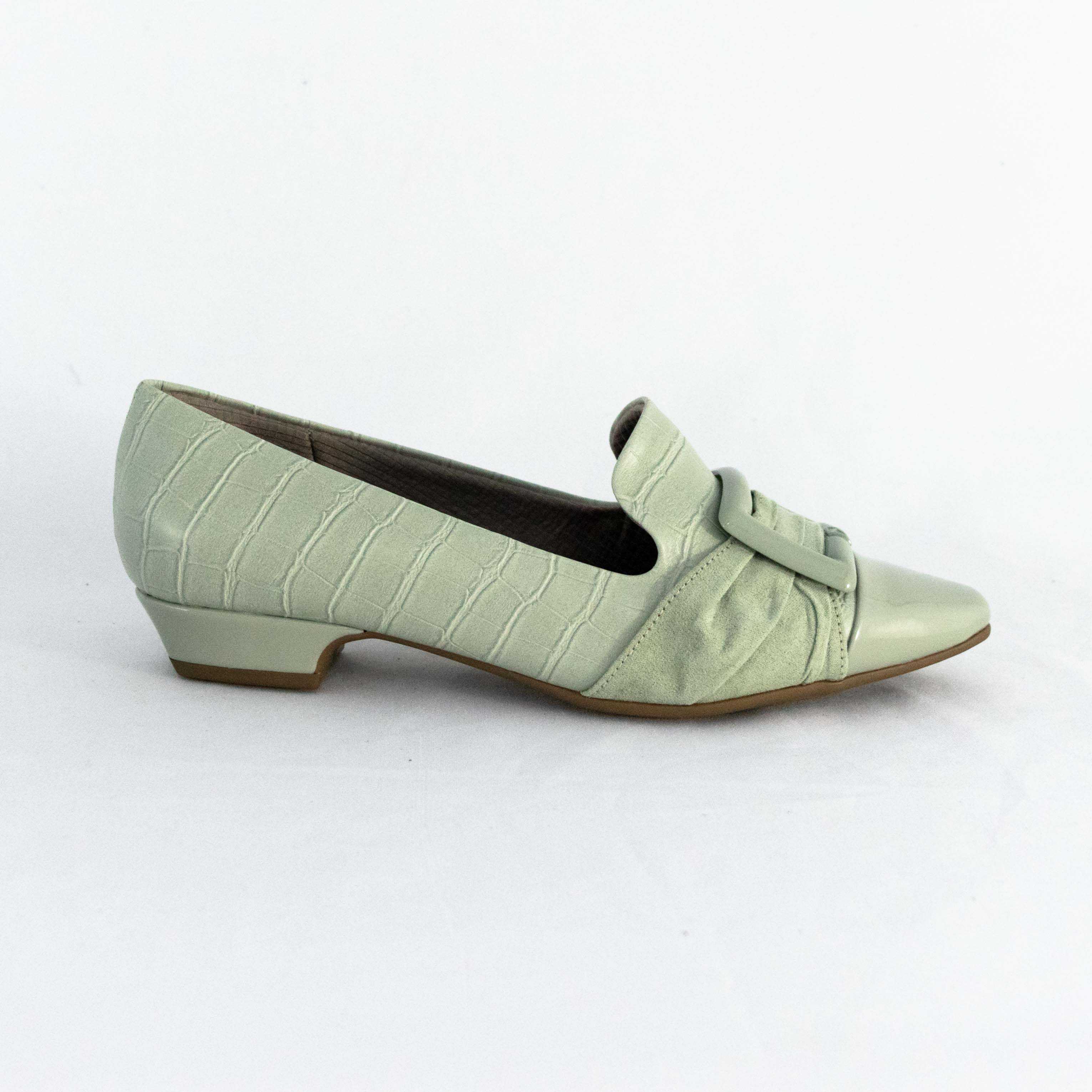 sapato feminino verde