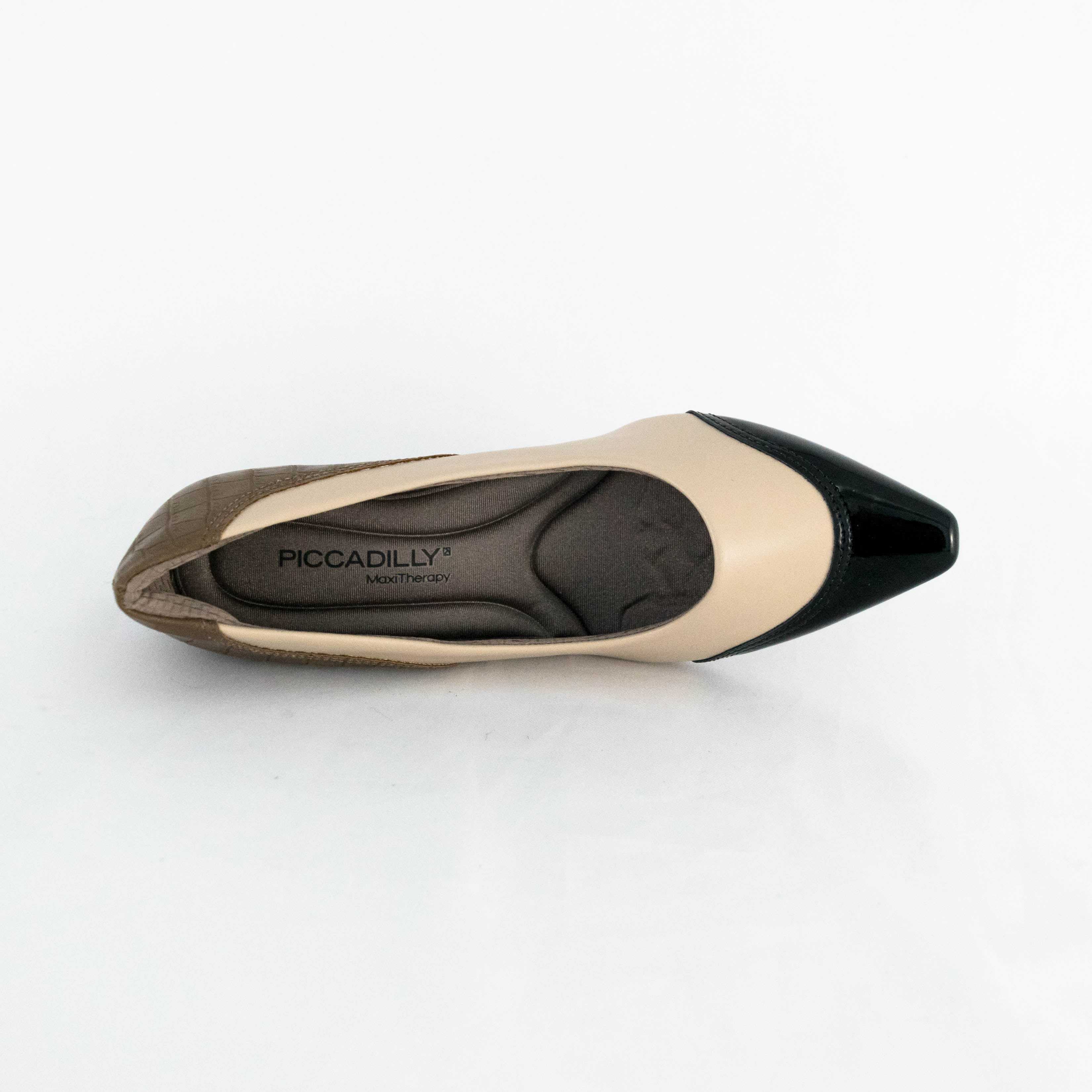 sapato piccadilly nude