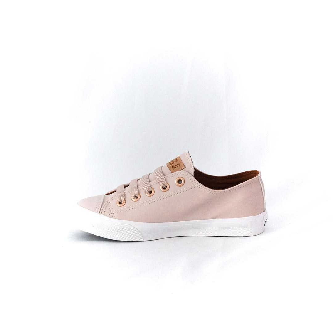 tenis coca cola basket floater low rosa