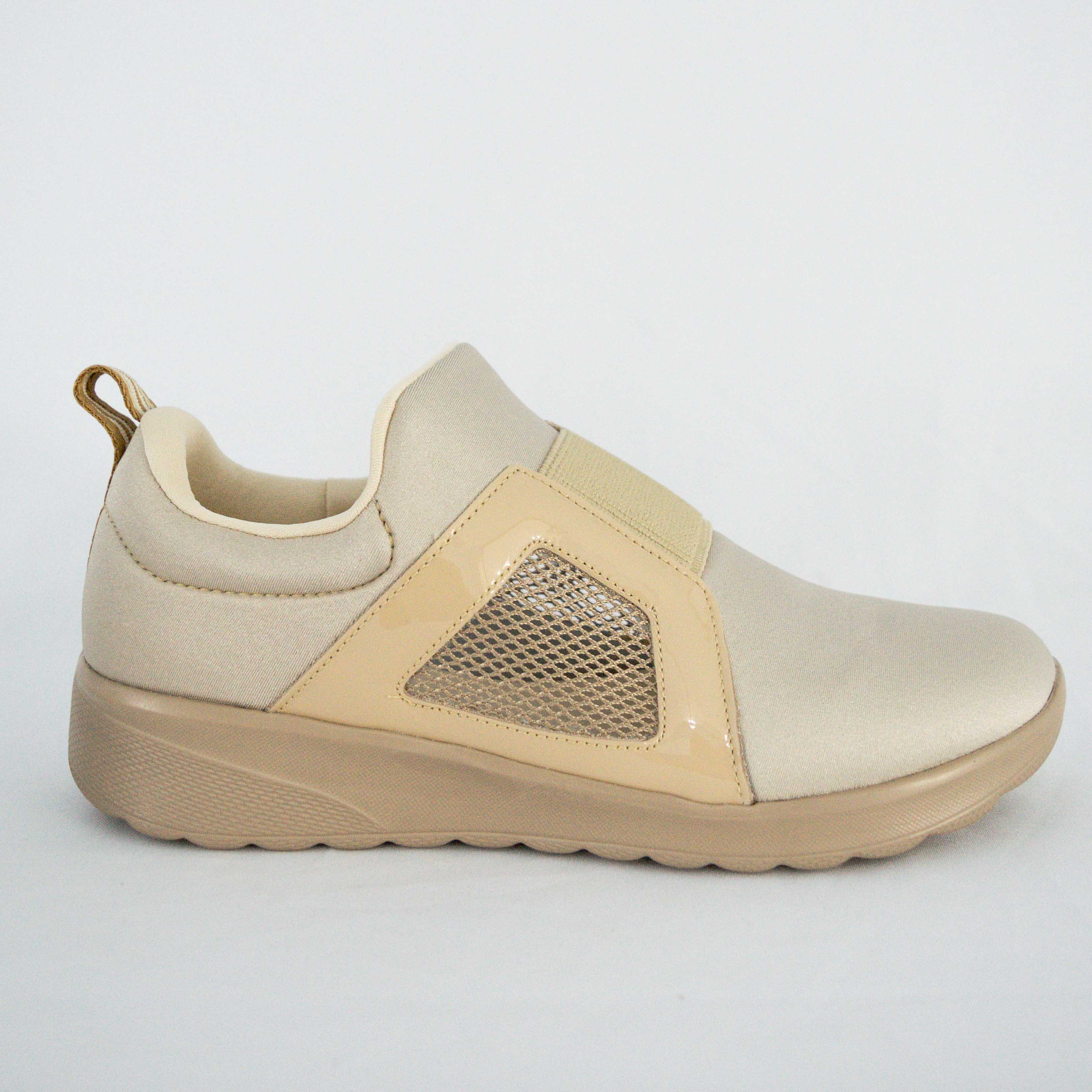 tenis usaflex dourado
