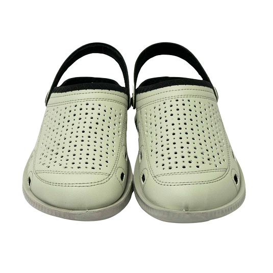 Babuche Pegada 173701 Microfibra Off White - Islen Calçados