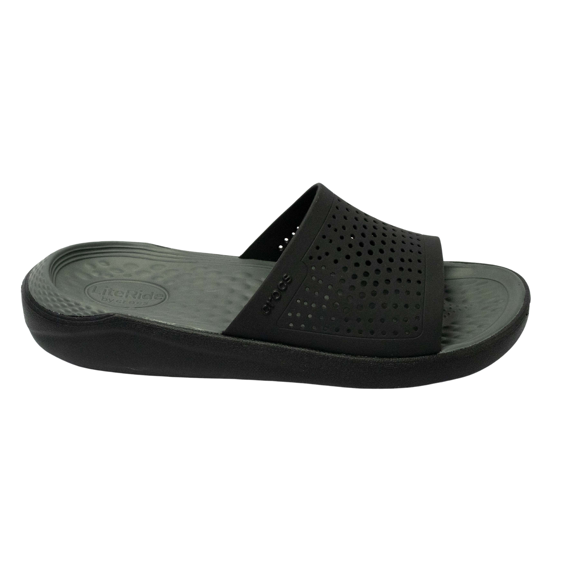 Chinelo Crocs 205183-0DD LiteRide Slide Preto