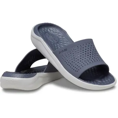 Chinelo Crocs 205183 Literide Storm Cinza 17278 Islen Calçados