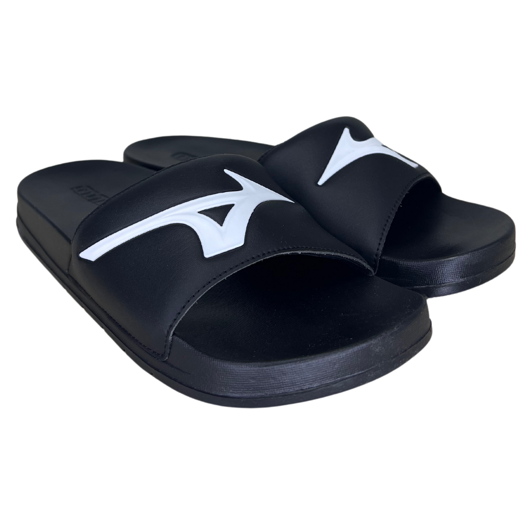 アセッテナイ Chinelo Mizuno 106050050 Slide Basic Preto - Islen Calçados