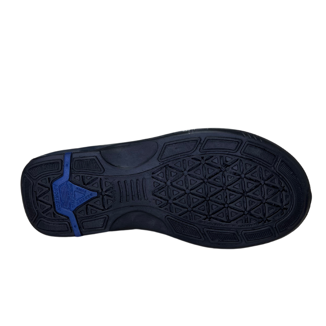 Chinelo Pegada 133222 Couro Natural Anilina Preto - Islen Calçados