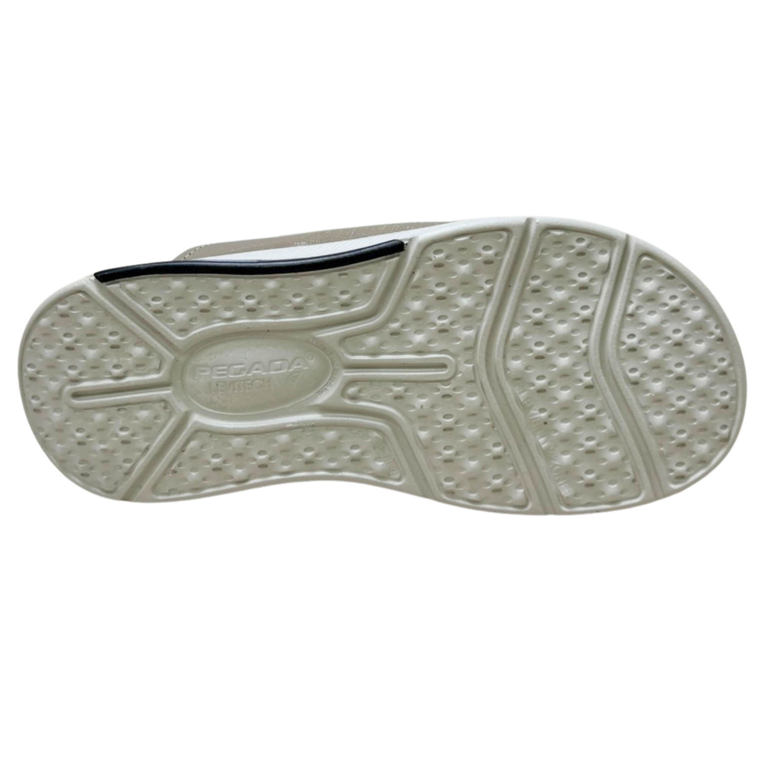 Chinelo Pegada 134704-08 Couro Textura Jeans Areia - Islen Calçados