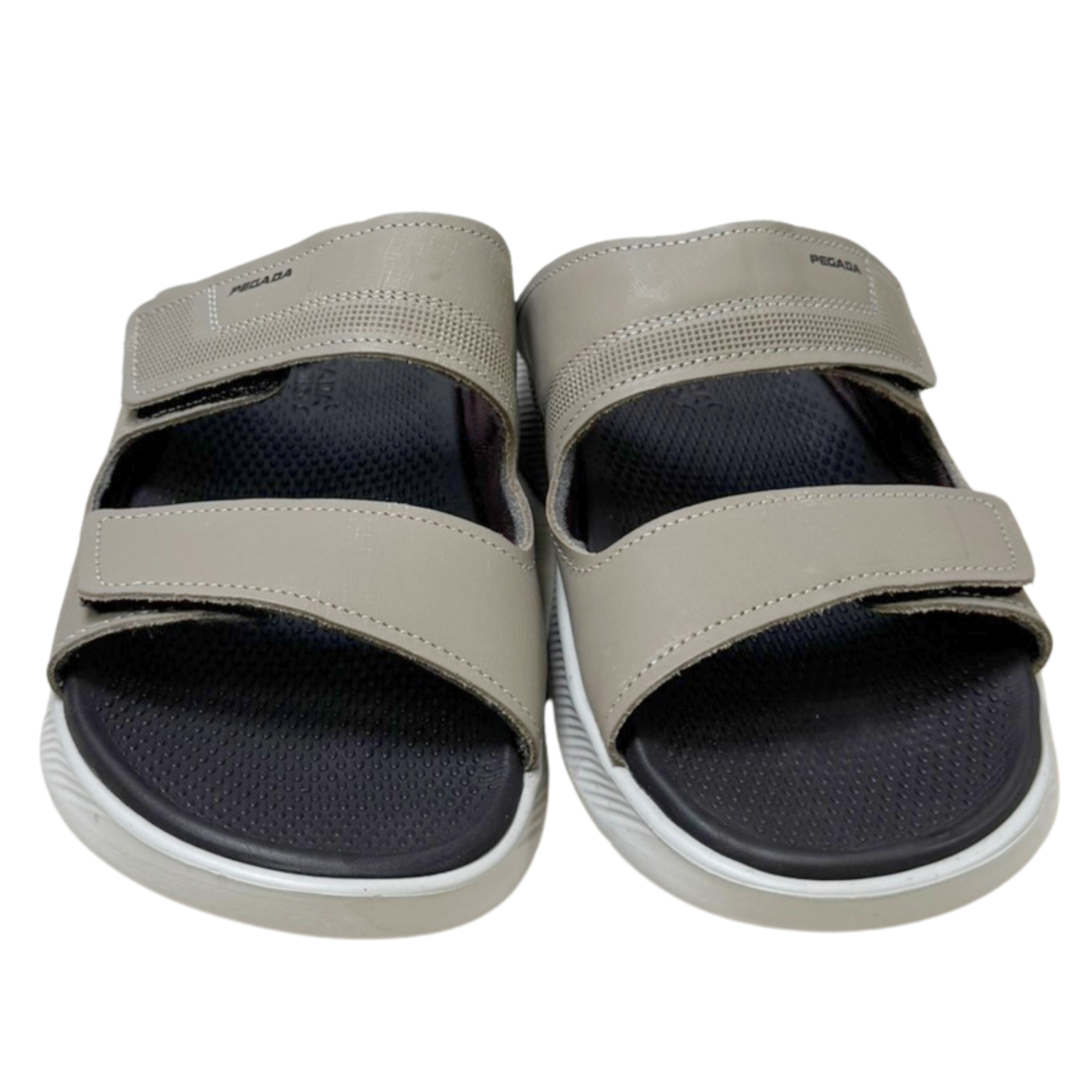 Chinelo Pegada 134704-08 Couro Textura Jeans Areia - Islen Calçados
