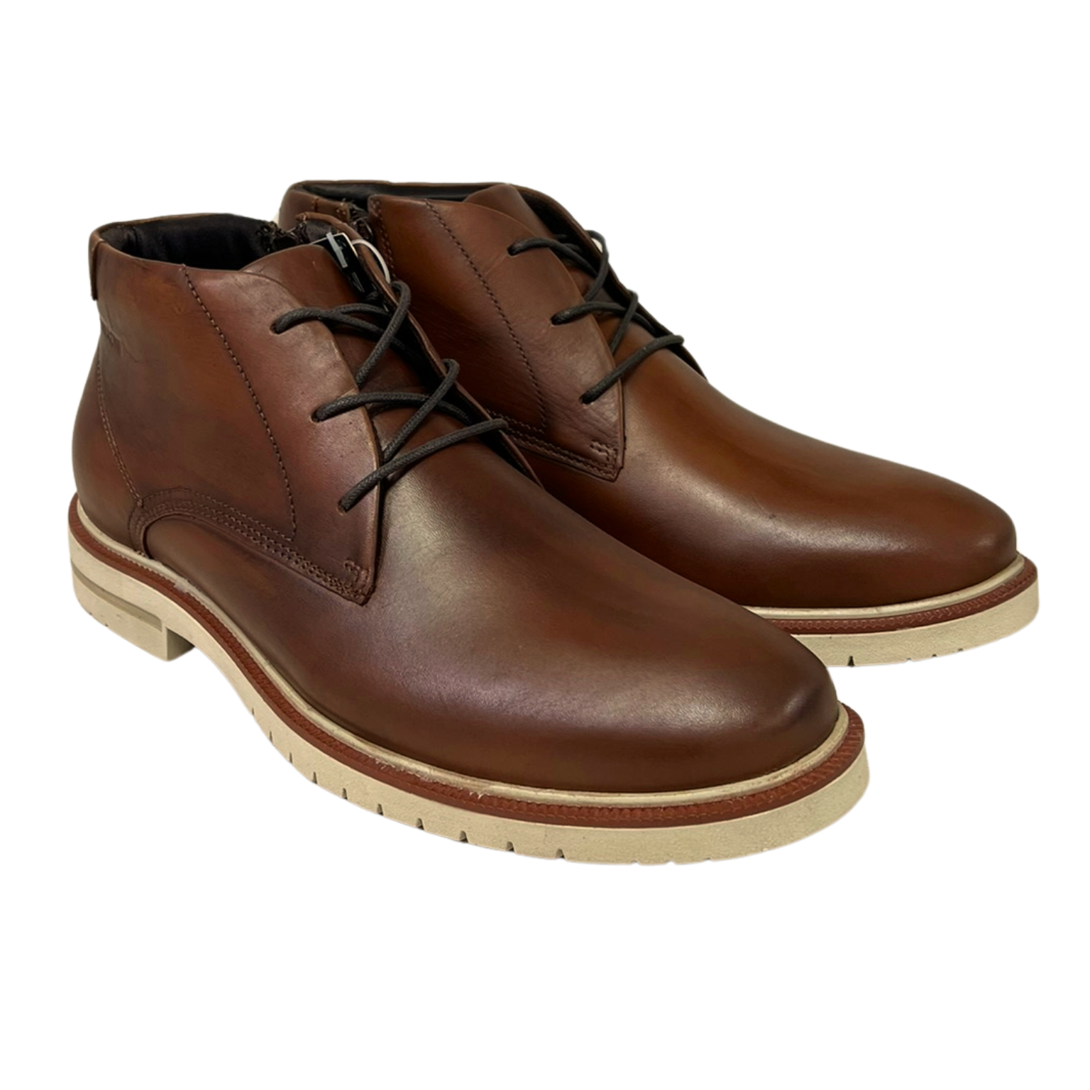 Coturno Ferracini 7437-704J Firenze Couro Natural Conhaque - Islen