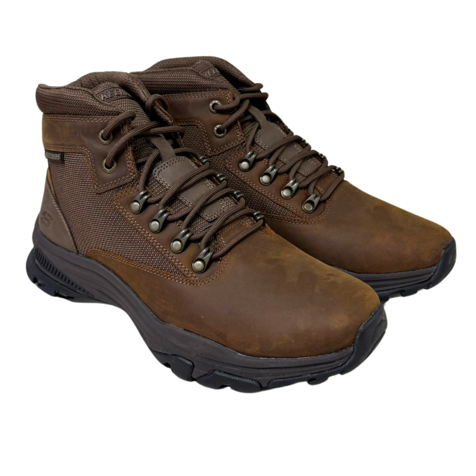 Coturno Skechers 204218 Ralcon Lorken Café - Islen Calçados