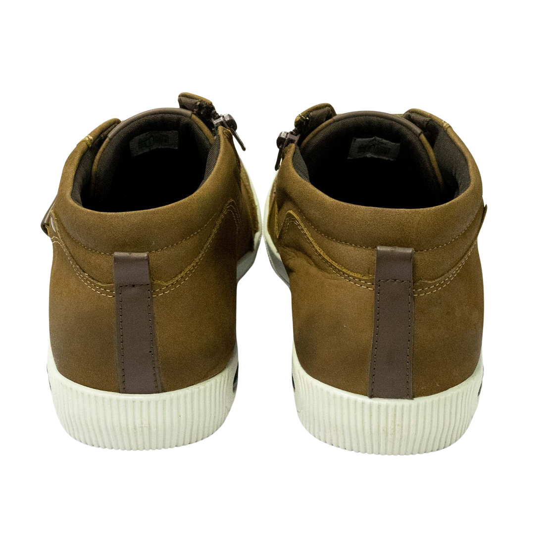 Sapatênis Ferracini 1417C Blady Couro Natural Nobuck Areia Islen