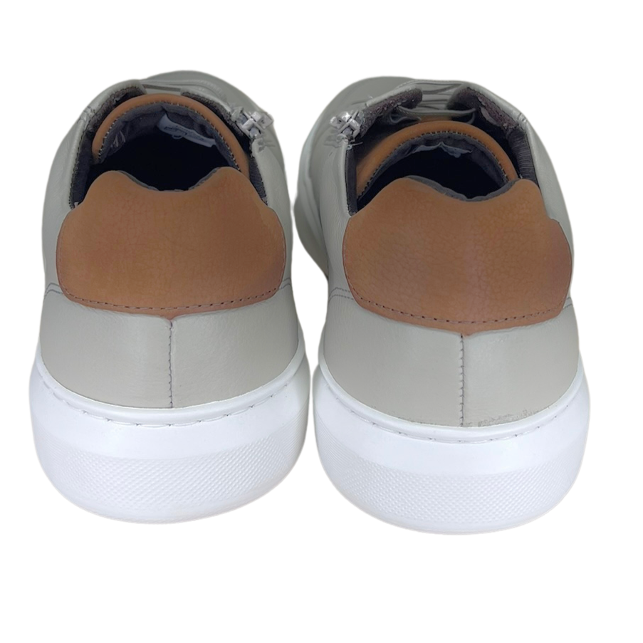 Sapatênis Ferracini 7318-683C Marvin Couro Natural Cinza - Islen