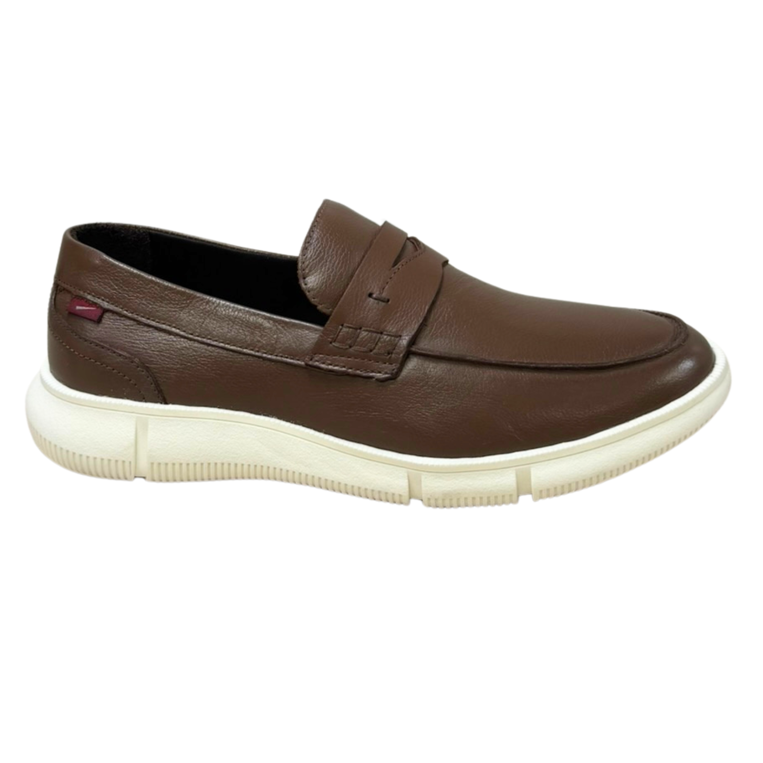 Sapato Ferracini 4330-717D Gante Loafer em Couro Natural