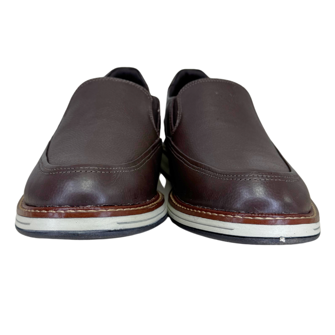 Sapato Ferracini 6159-675H Kingston Couro Natural Café - Islen