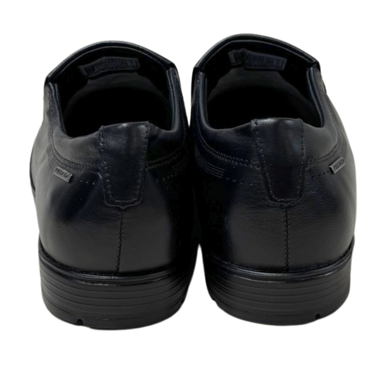 Sapato Pegada 122318-01 Couro Natural Mestiço Preto - Islen Calçados