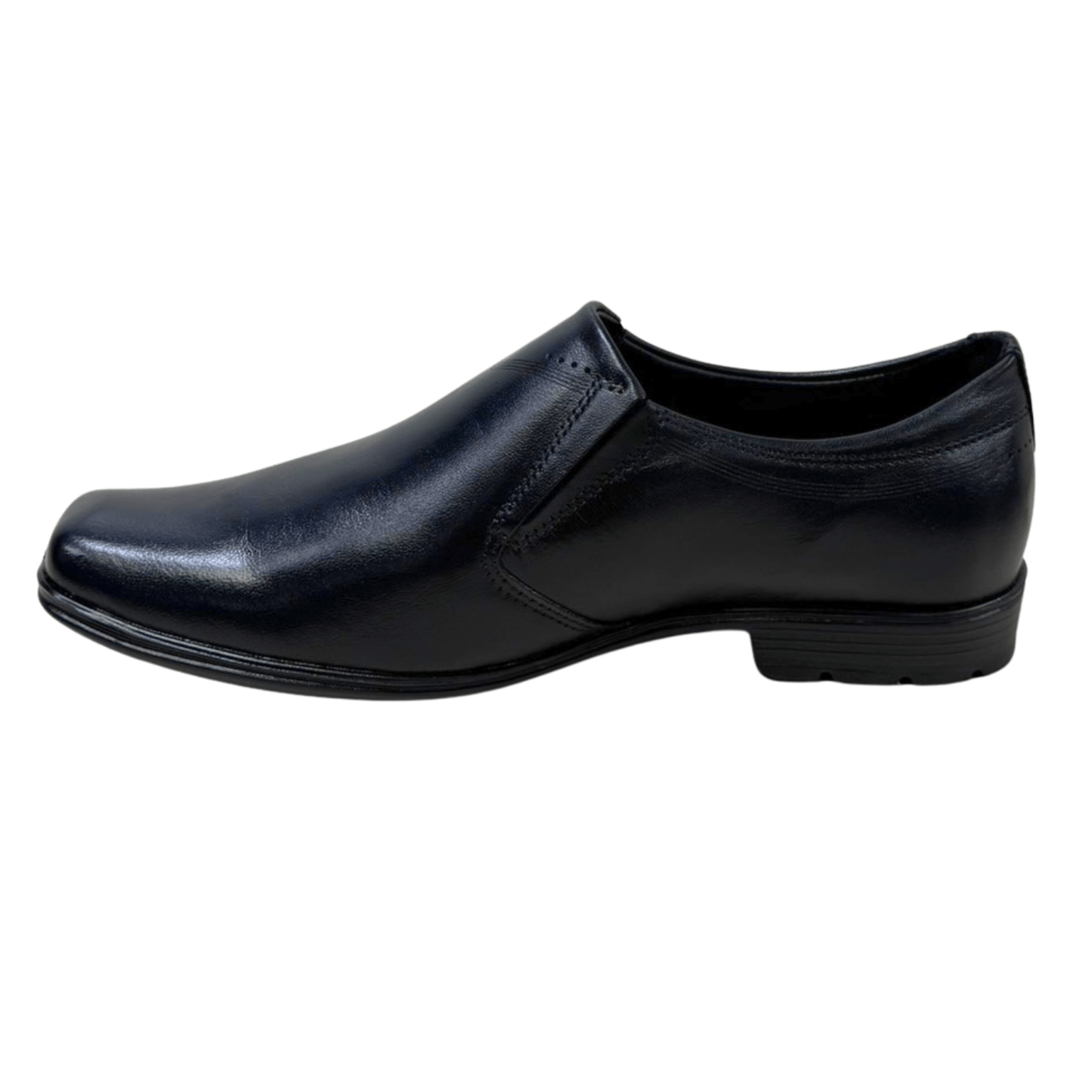 Sapato Pegada 122318-01 Couro Natural Mestiço Preto - Islen Calçados
