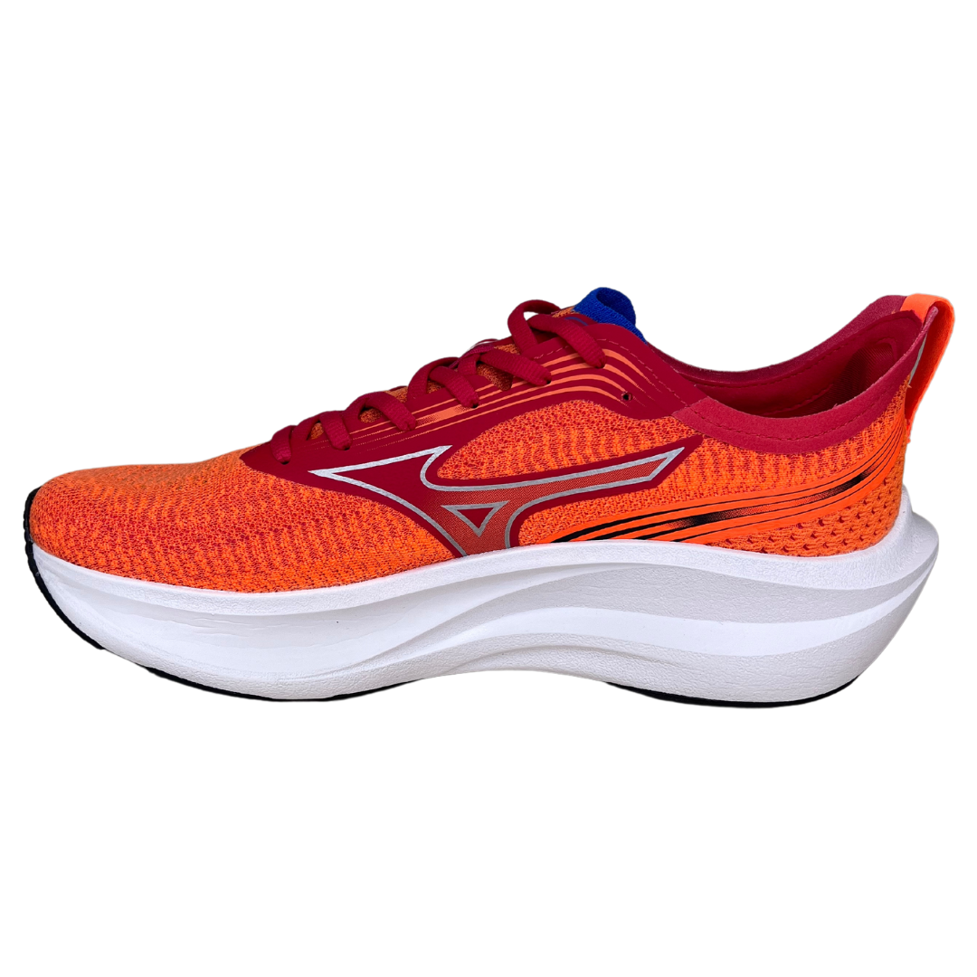 Tênis Mizuno 101119119 Base One com solado Enerzy Vermelho - Islen