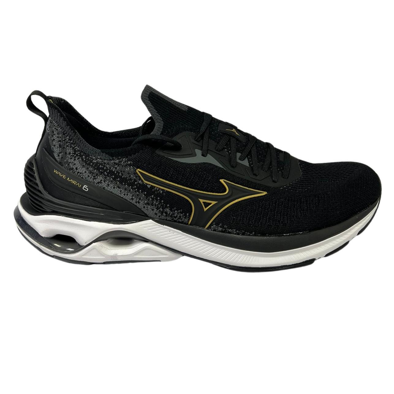 Tênis Mizuno Wave 101081081 Mirai 6 Preto