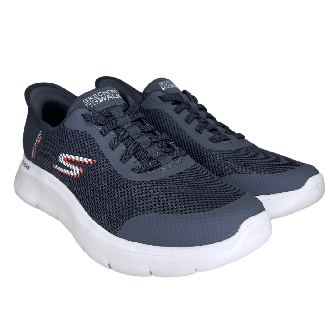 Tênis Skechers 216324 Go Walk Flex Hands Up Slip On Cinza - Islen