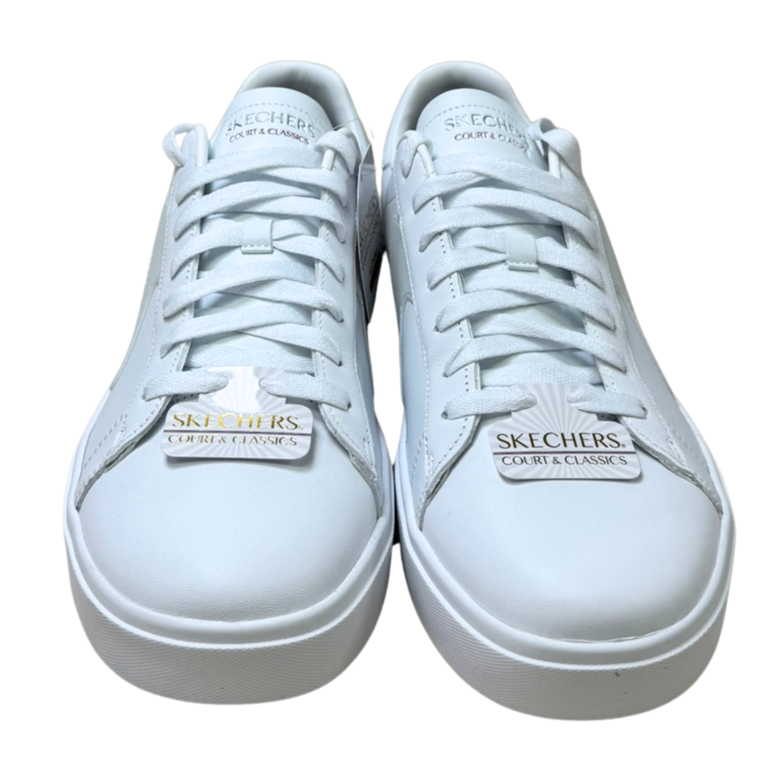 なおだっち Amazon.com | Skechers Men's Sneaker, White Duraleather, 7