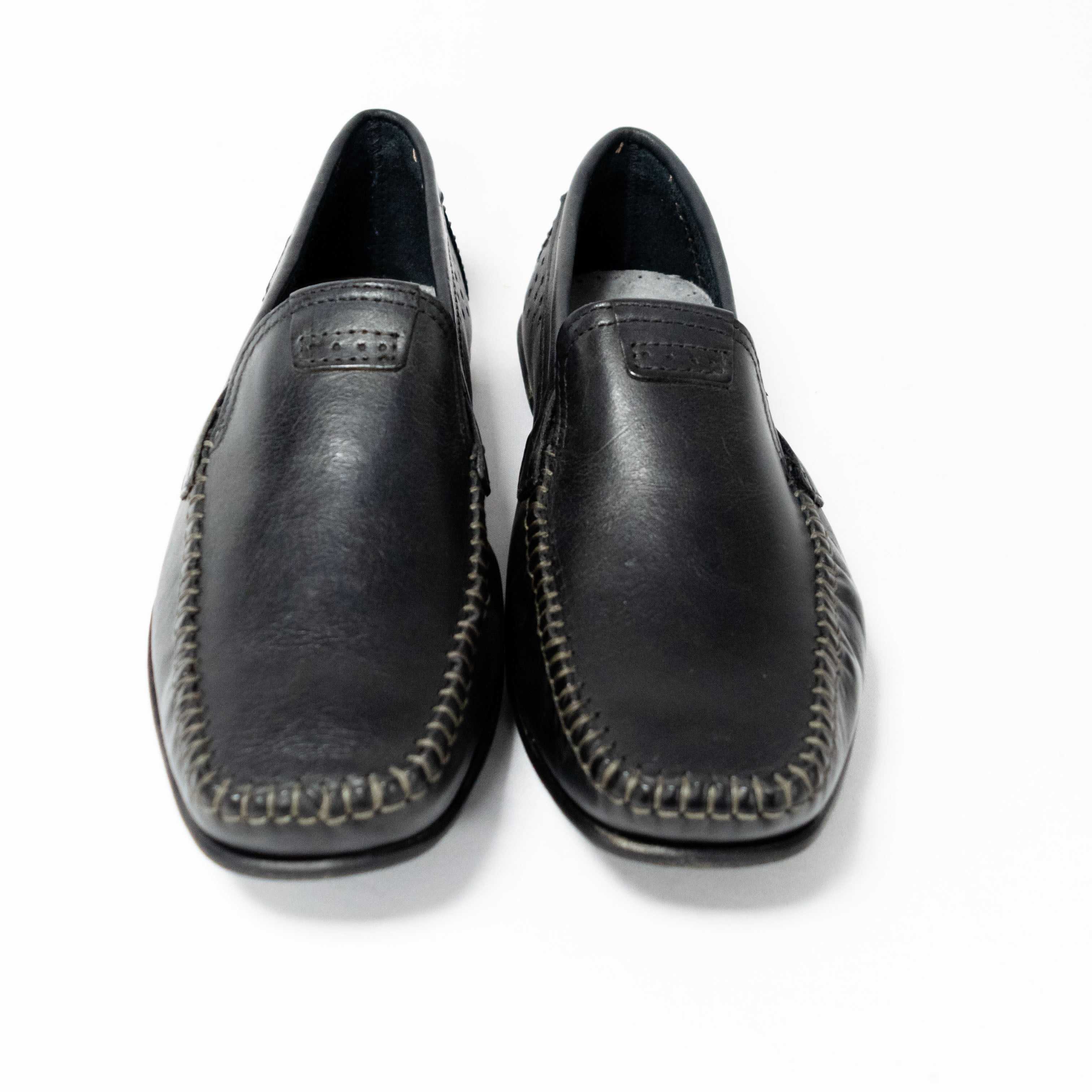 Sapatilha Pegada 140158 Drive Anilina Preto