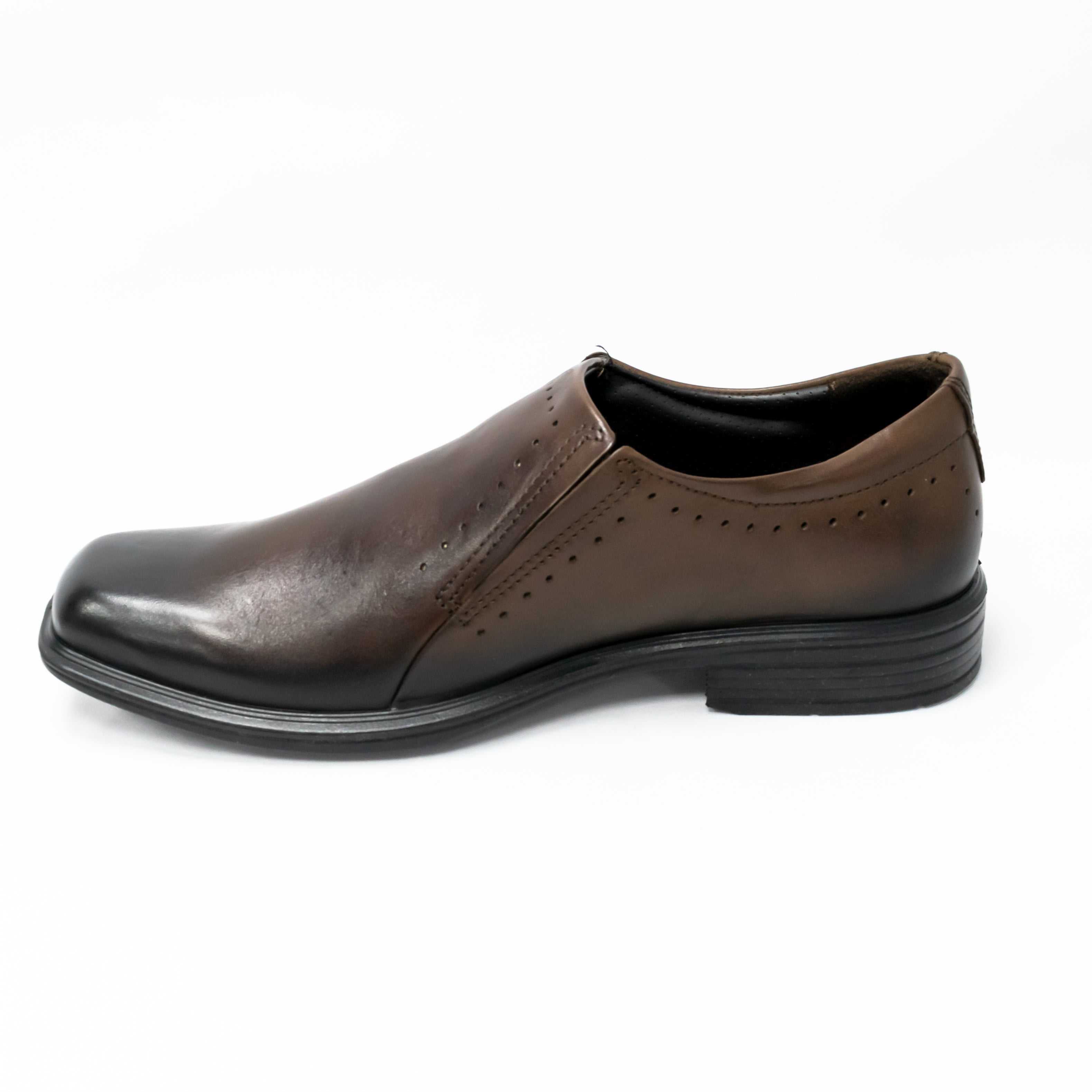 Sapato Pegada 124701 Couro Anilina com Bico Quadrado