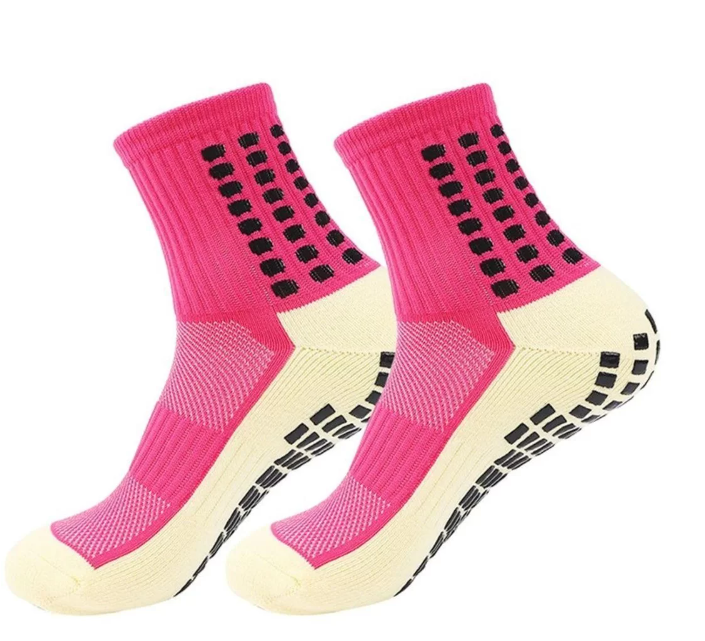 Meia ProSocks Antiderrapante Rosa 