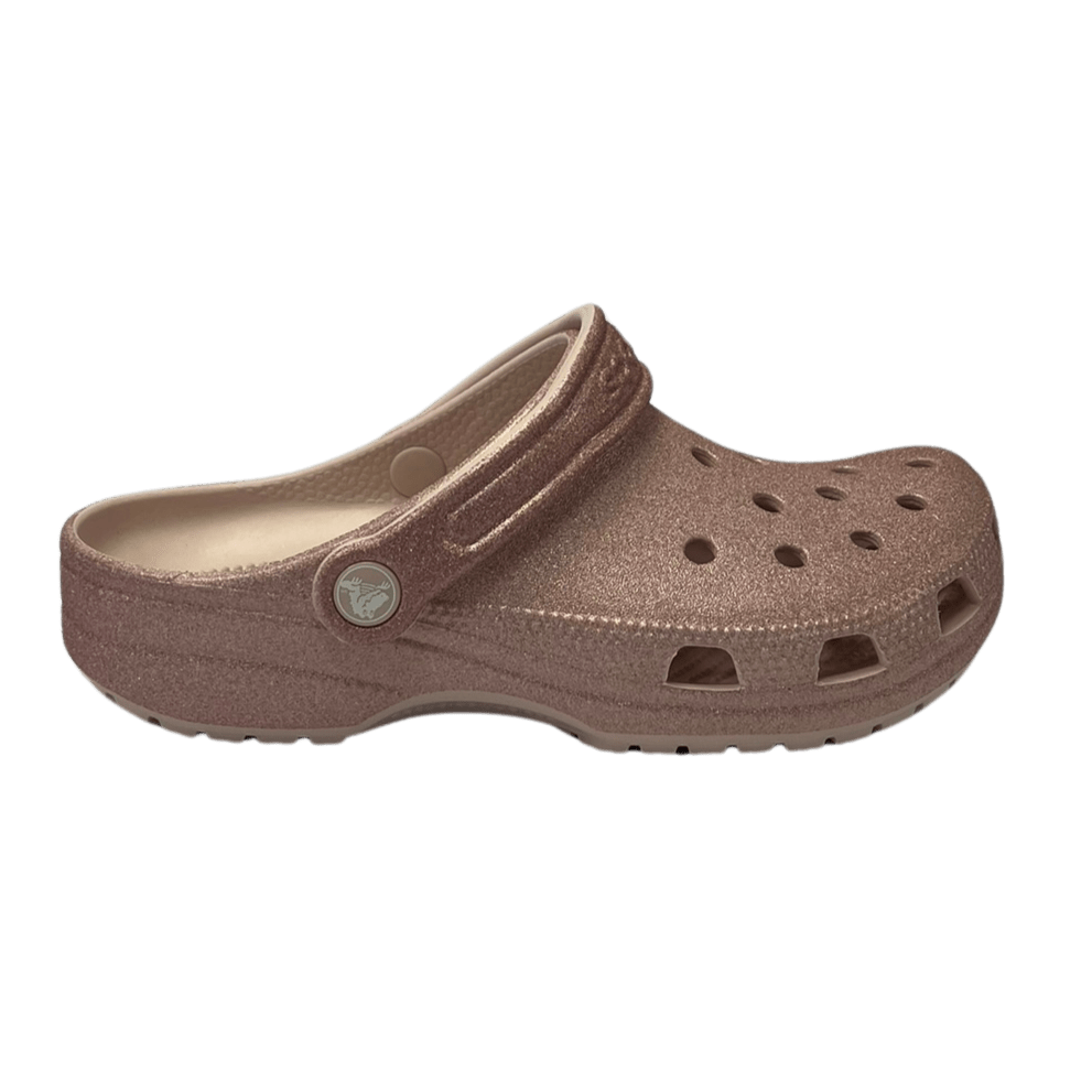 Babuche Crocs 205942 Classic Glitter Clog Rosa