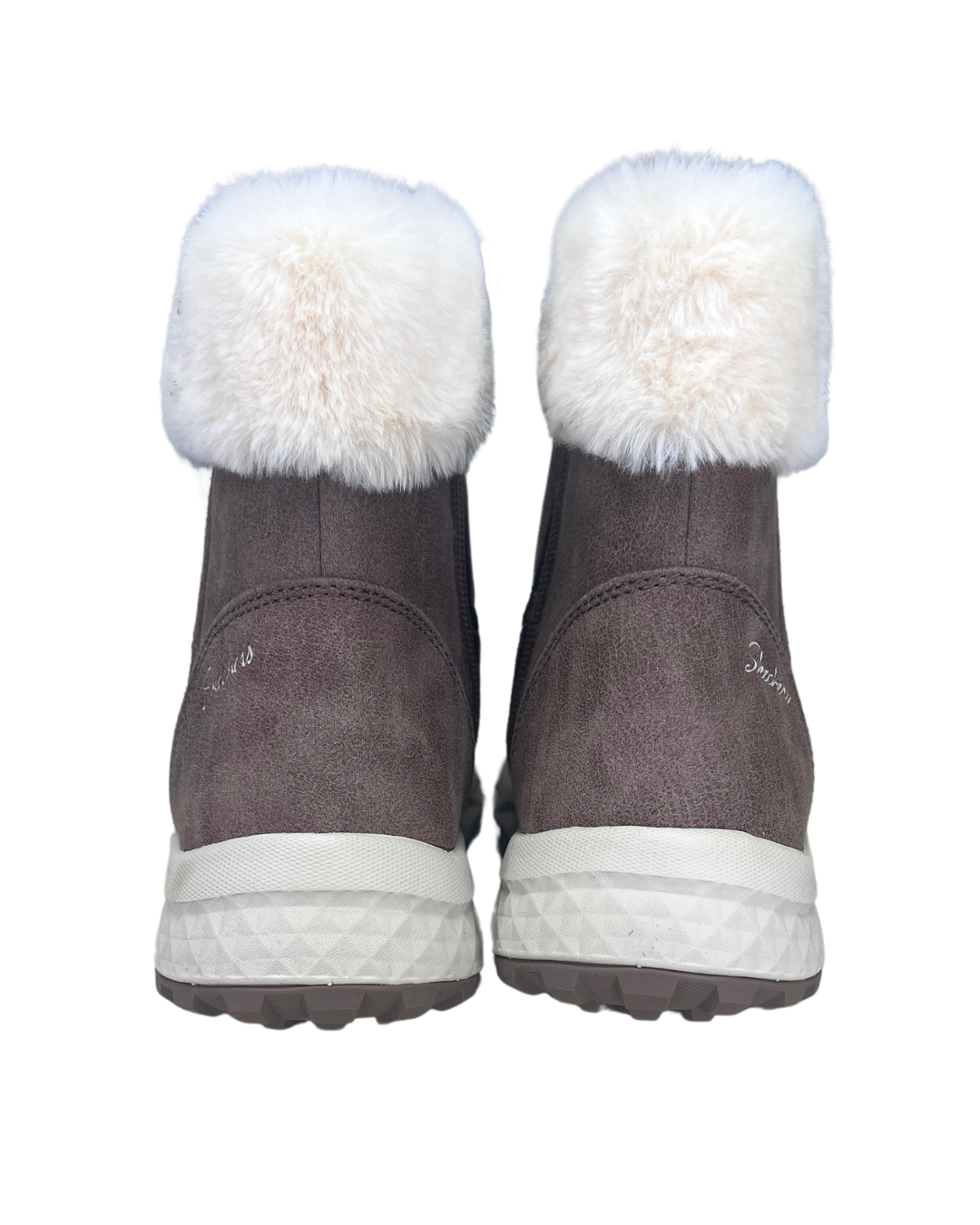 Bota Skechers 167413 Escape Plan Cozy Collab Castanho - Islen Calçados